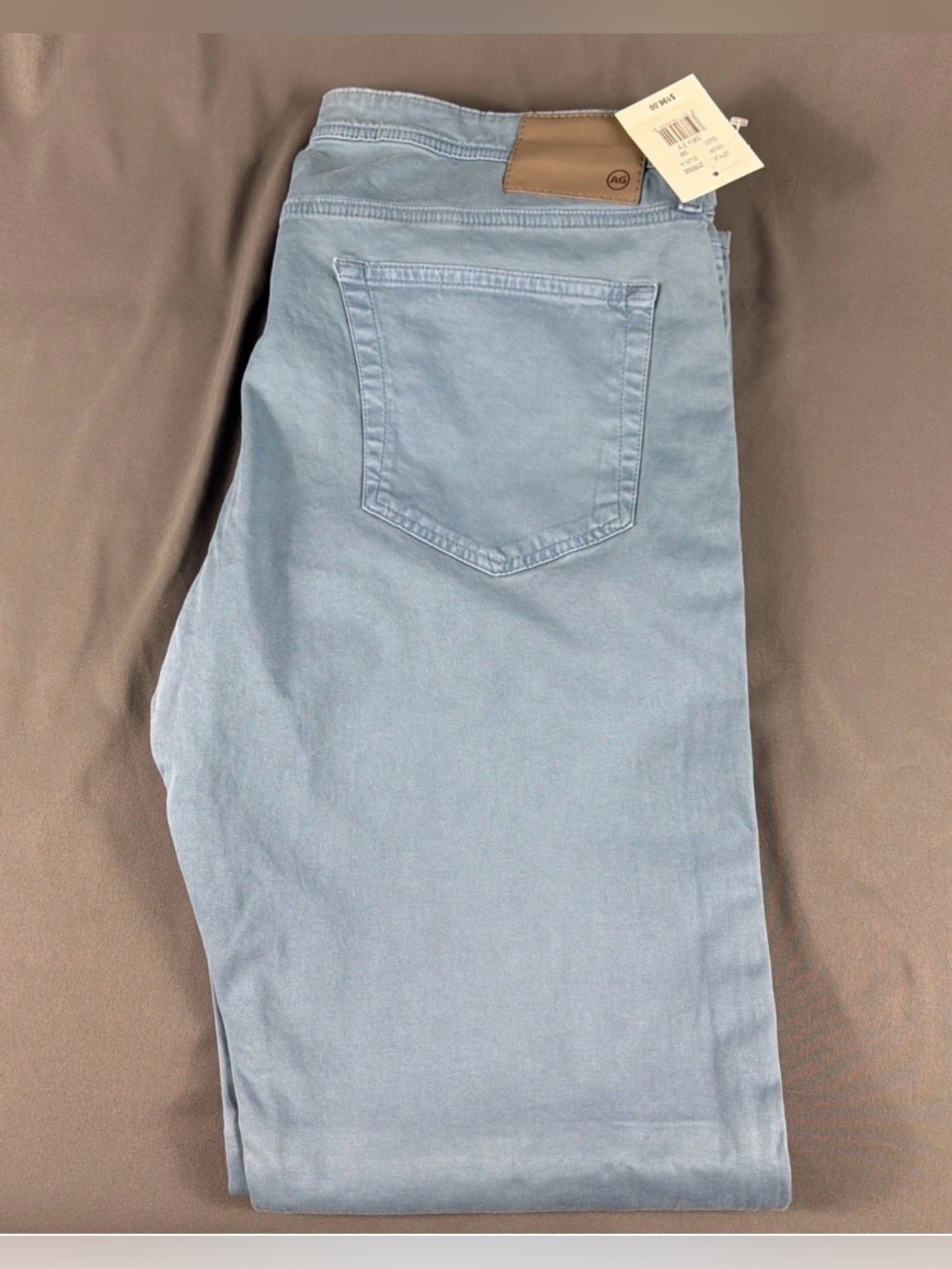 AG Pants Tellis Modern Slim 38 x 34 Clear Skies Cotton Spandex NWT MSRP $198